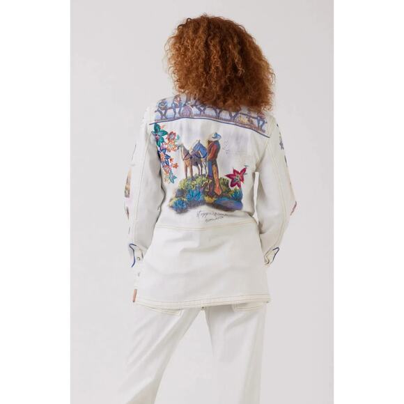 Double D Ranch Embroidered West of the Colorado Jacket 1X NWT Ranch Romance - Picture 5 of 16